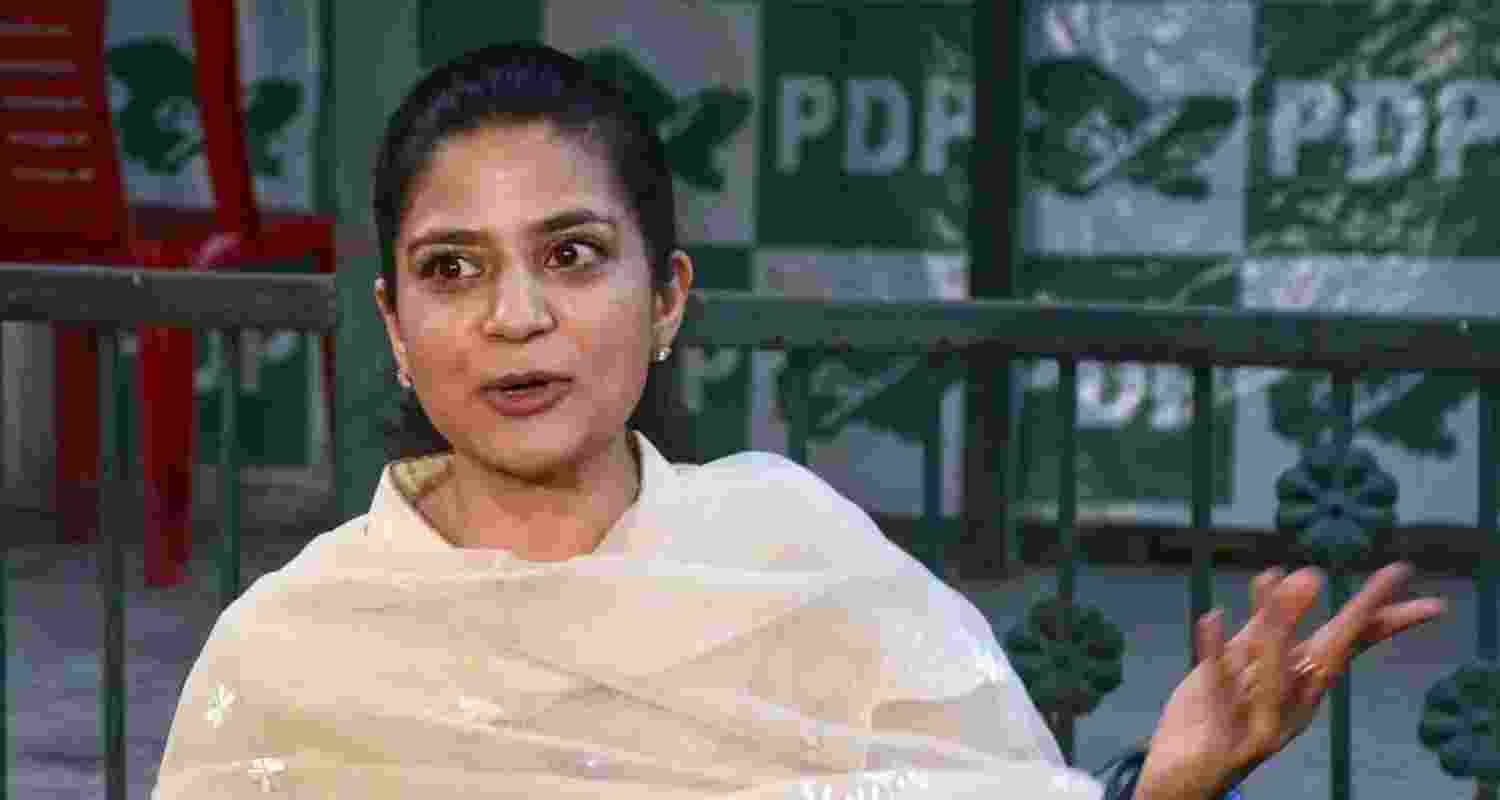 Iltija Mufti. File Image Iltija Mufti. File Image