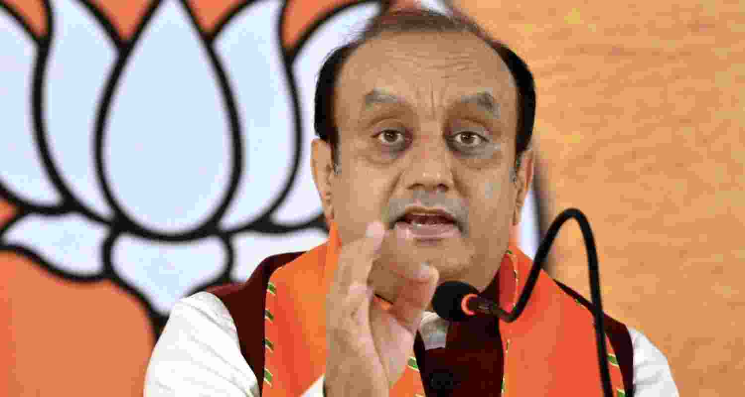 As Congress launches manifesto for polls, BJP Holds Press Conf and Lambasts Congress. Image X As Congress launches manifesto for polls, BJP Holds Press Conf and Lambasts Congress. Image X