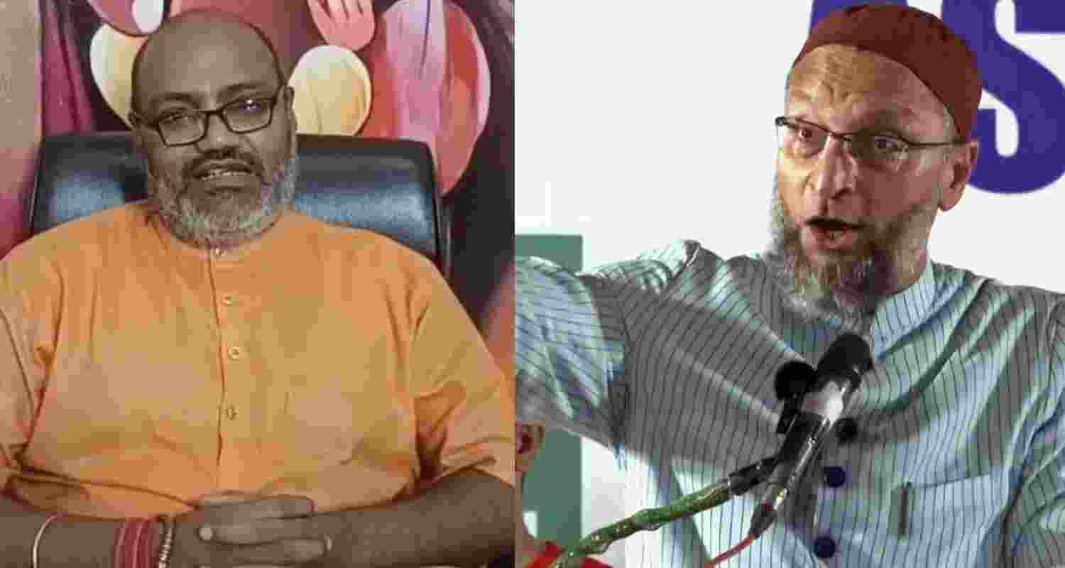 Asaduddin Owaisi Seeks Arrest Over Allegedly Derogatory Remarks By Hindu Saint Yati Narshinghanand Saraswati. Asaduddin Owaisi Seeks Arrest Over Allegedly Derogatory Remarks By Hindu Saint Yati Narshinghanand Saraswati.