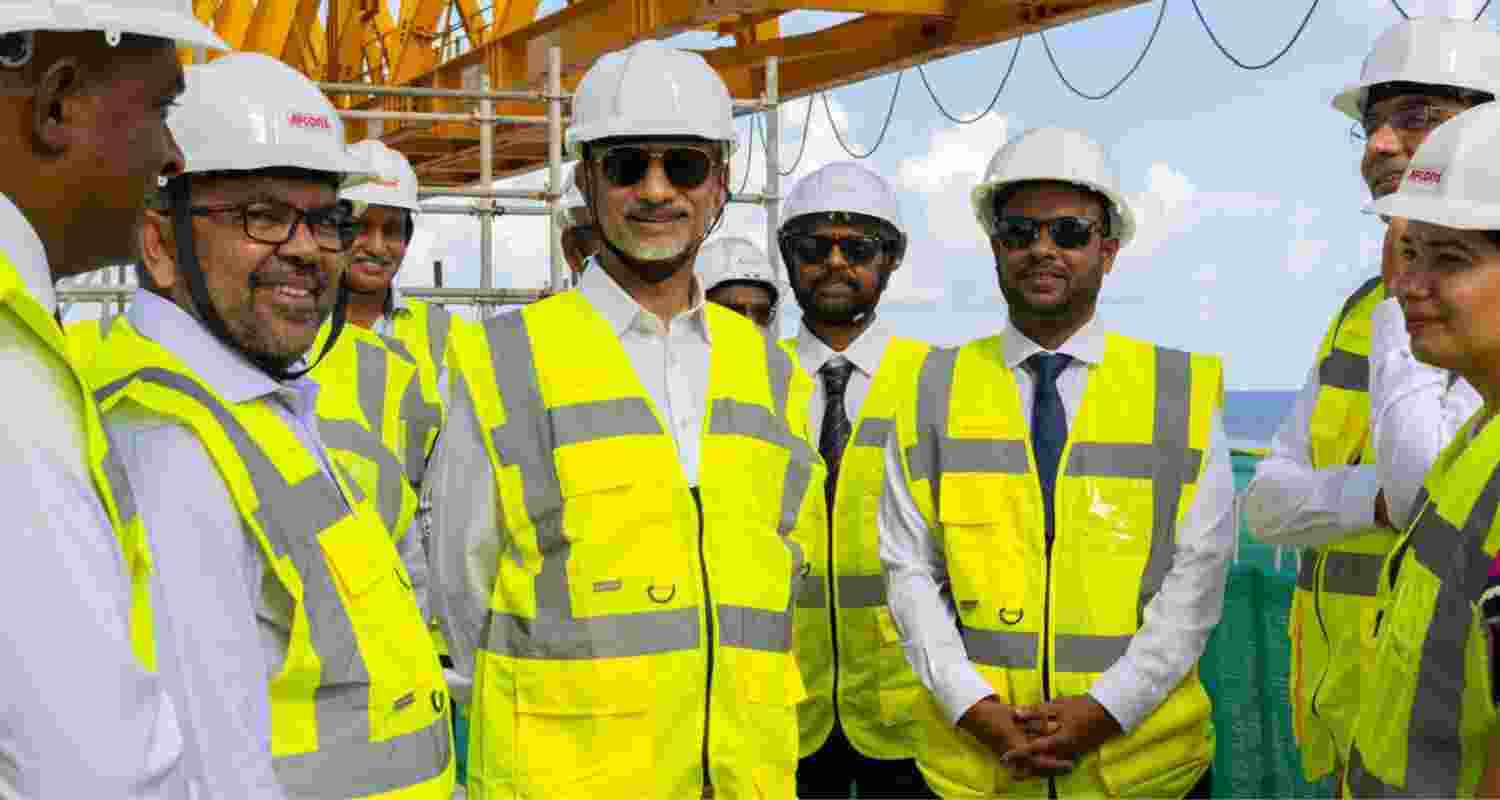 EAM Jaishankar Inaugurates Maldives Water Sanitation Project. EAM Jaishankar Inaugurates Maldives Water Sanitation Project.