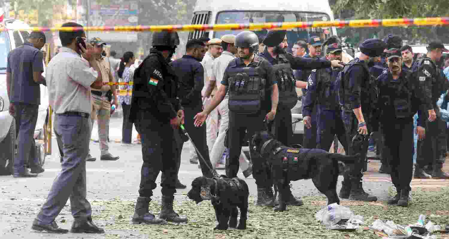 White Powder Found Near Delhi Explosion Site Being Tested. White Powder Found Near Delhi Explosion Site Being Tested.