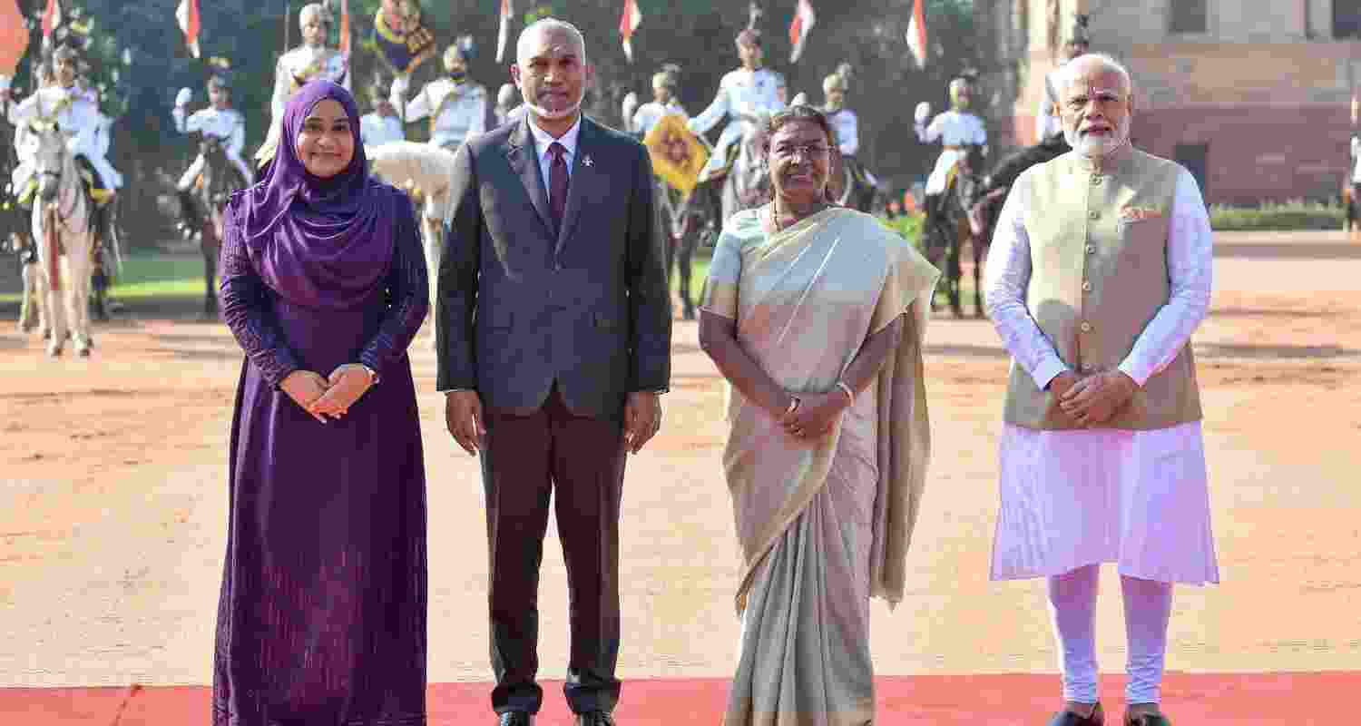 India and Maldives Strengthen Ties With Security Partnership As President Muizzu Concludes His Historic Visit. India and Maldives Strengthen Ties With Security Partnership As President Muizzu Concludes His Historic Visit.