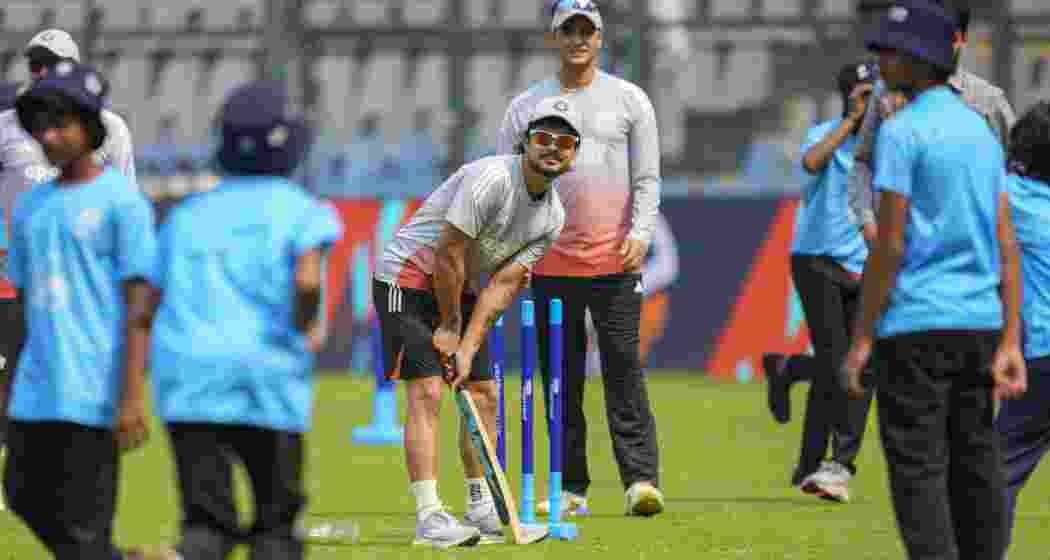 India's Ishan Kishan and Abhishek Sharma during a training session ahead of the ICC Men's T20 World Cup 2026 cricket match against USA, in Mumbai on Friday. India's Ishan Kishan and Abhishek Sharma during a training session ahead of the ICC Men's T20 World Cup 2026 cricket match against USA, in Mumbai on Friday.