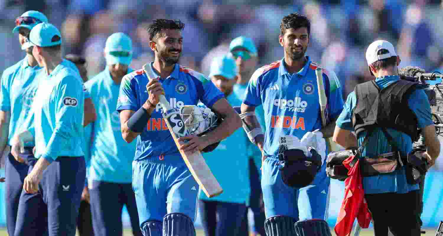 Shubman Gill's 80 and Axar Patel's all-round display guided India to a six-wicket win over England and a 1-0 lead in the three-match ODI series. Shubman Gill's 80 and Axar Patel's all-round display guided India to a six-wicket win over England and a 1-0 lead in the three-match ODI series.