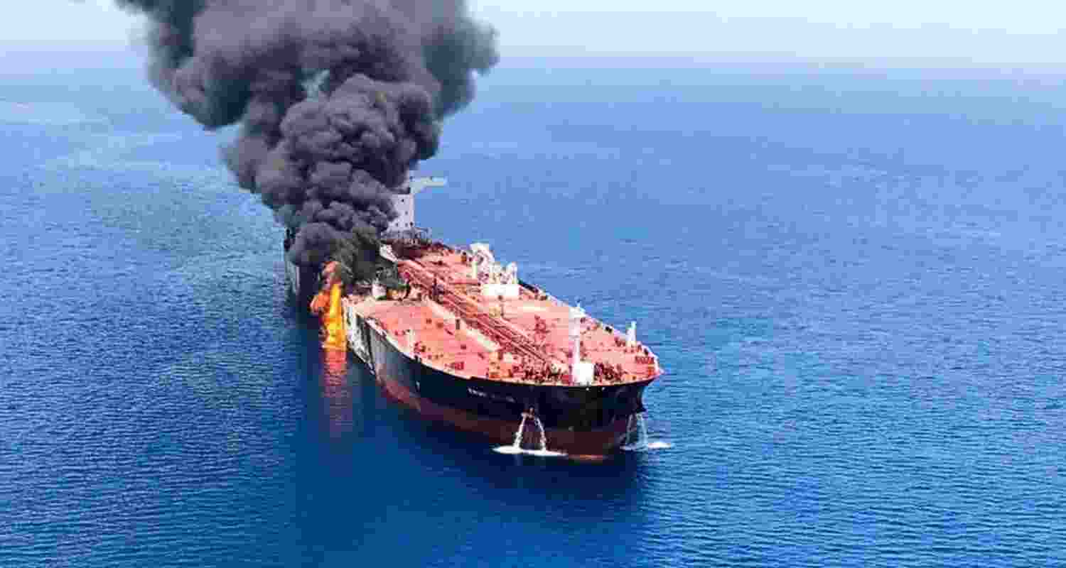 Three Indian seafarers have been killed in a US attack on the Settebello oil tanker off the coast of Oman Three Indian seafarers have been killed in a US attack on the Settebello oil tanker off the coast of Oman