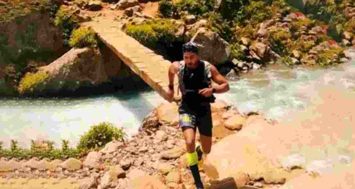 India's leading trail runner Shashwat Rao. India's leading trail runner Shashwat Rao.