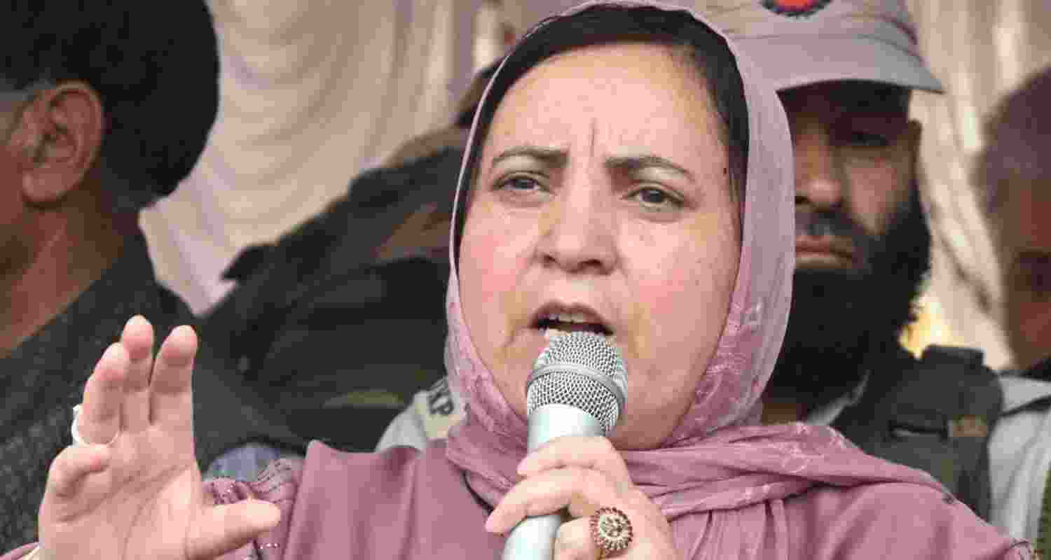 J&K Minister Sakeena Itoo said outsourcing in recruitment predates the NC government and accused the BJP of creating an exploitative system. J&K Minister Sakeena Itoo said outsourcing in recruitment predates the NC government and accused the BJP of creating an exploitative system.