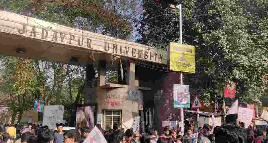 A file photo of Jadavpur University in Kolkata. A file photo of Jadavpur University in Kolkata.