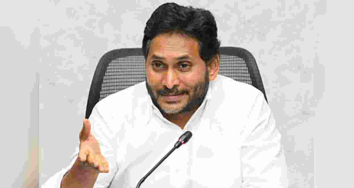 YSRCP chief YS Jagan Mohan Reddy. YSRCP chief YS Jagan Mohan Reddy.