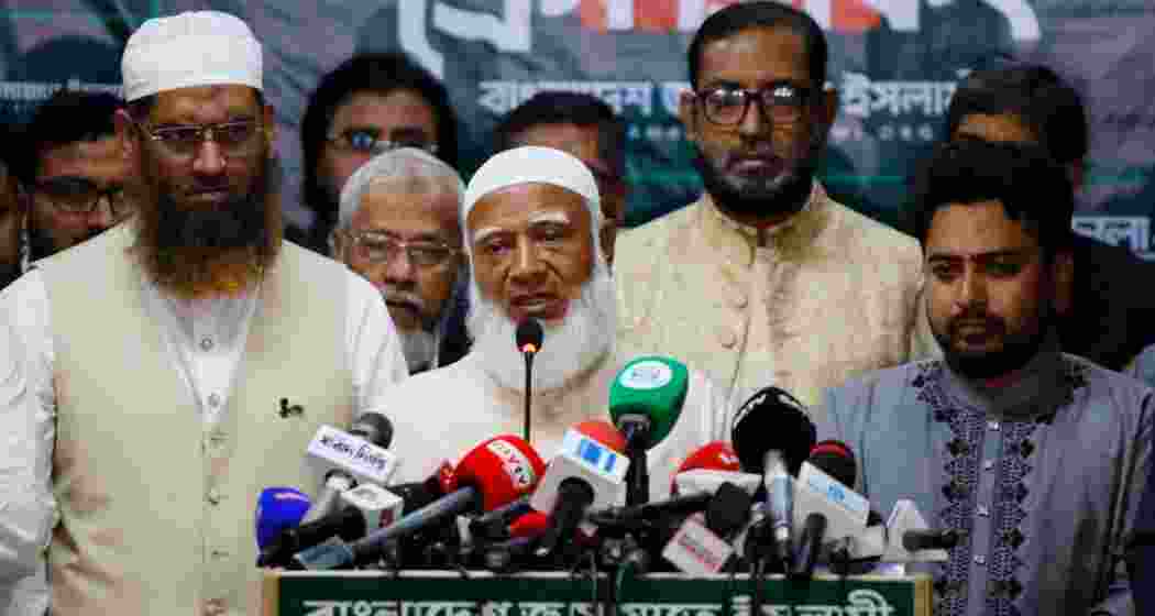 Shafiqur Rahman, the Ameer of Jamaat-e-Islami Bangladesh, attends a press conference. (File photo) Shafiqur Rahman, the Ameer of Jamaat-e-Islami Bangladesh, attends a press conference. (File photo)