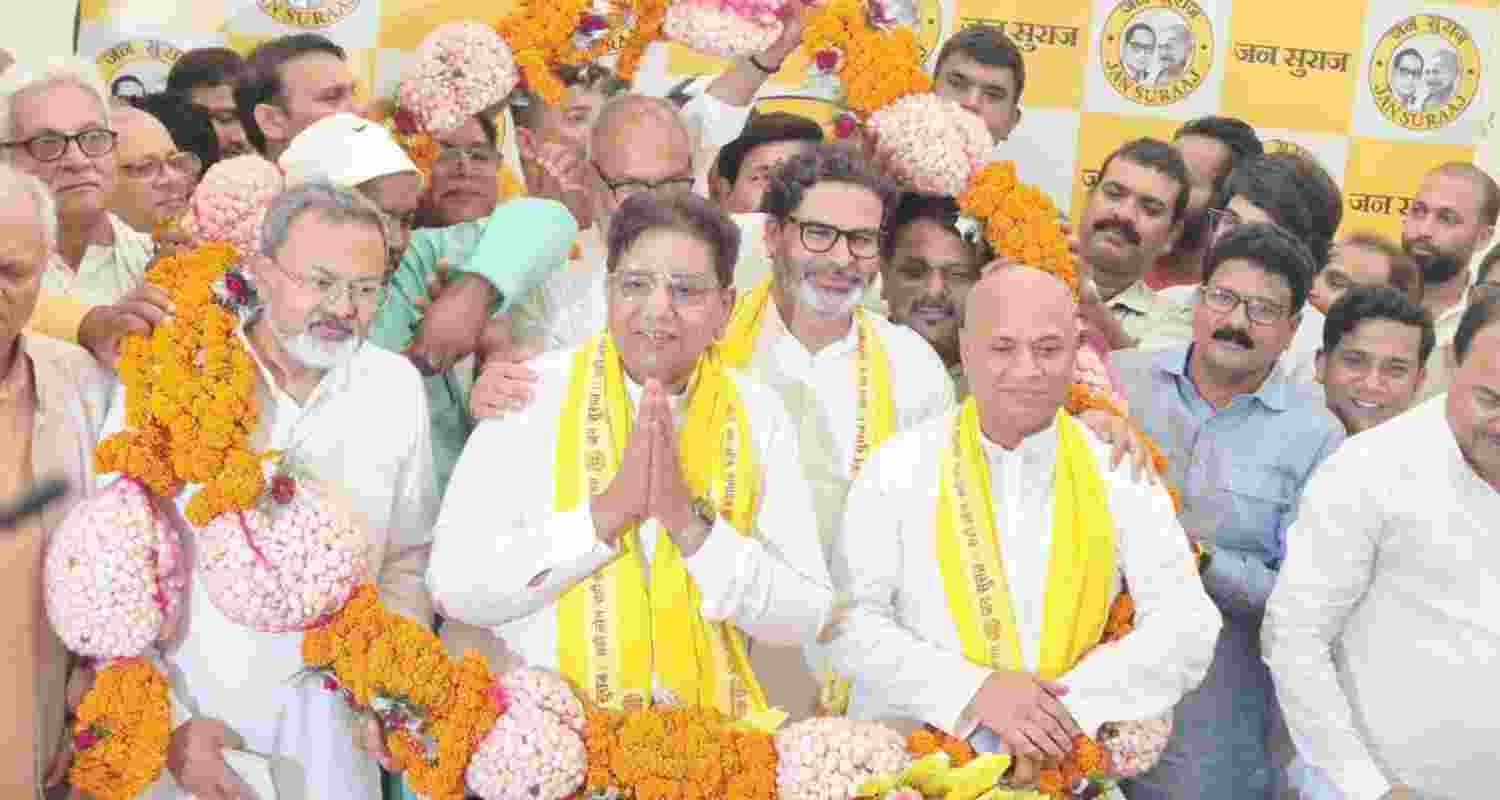 Kishor names ex-BJP MP Uday Singh as Jan Suraaj’s president Kishor names ex-BJP MP Uday Singh as Jan Suraaj’s president