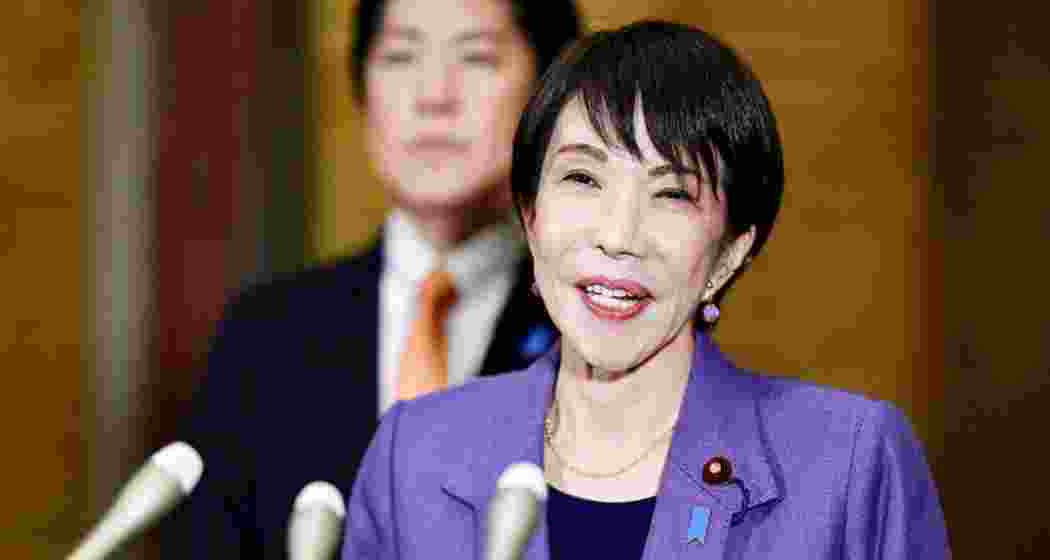 Japanese Prime Minister Sanae Takaichi addredsing a gathering. (File photo) Japanese Prime Minister Sanae Takaichi addredsing a gathering. (File photo)
