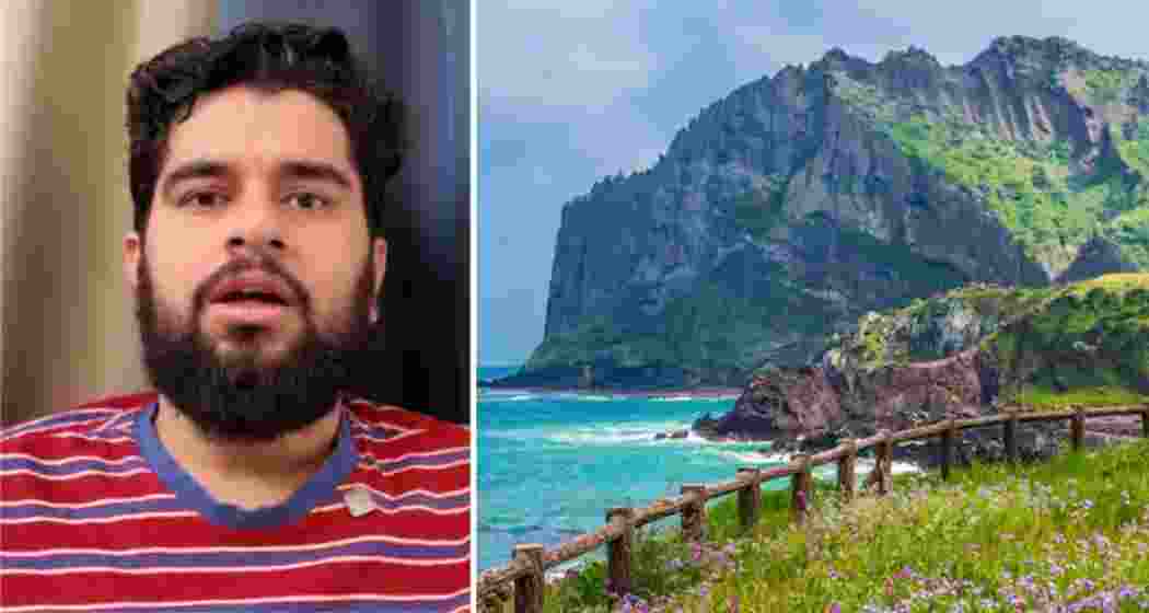 Indian influencer Sachin Awasthi, who alleged he was detained at Jeju Island airport, triggering a travel advisory for Indian nationals. Indian influencer Sachin Awasthi, who alleged he was detained at Jeju Island airport, triggering a travel advisory for Indian nationals.