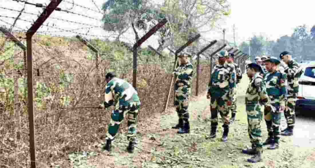 Manipur shares a 398-km-long border with Myanmar, of which fencing has so far covered only around 10 km, according to officials. Manipur shares a 398-km-long border with Myanmar, of which fencing has so far covered only around 10 km, according to officials.