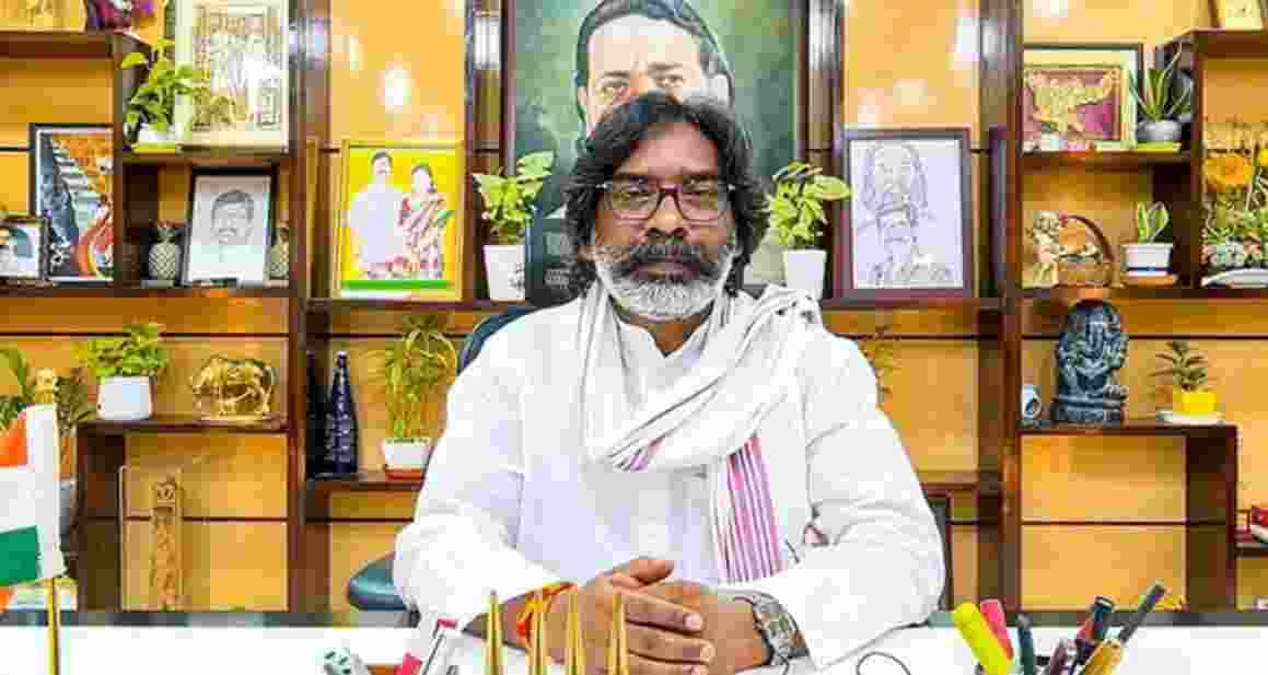 Jharkhand Chief Minister Hemant Soren. Jharkhand Chief Minister Hemant Soren.