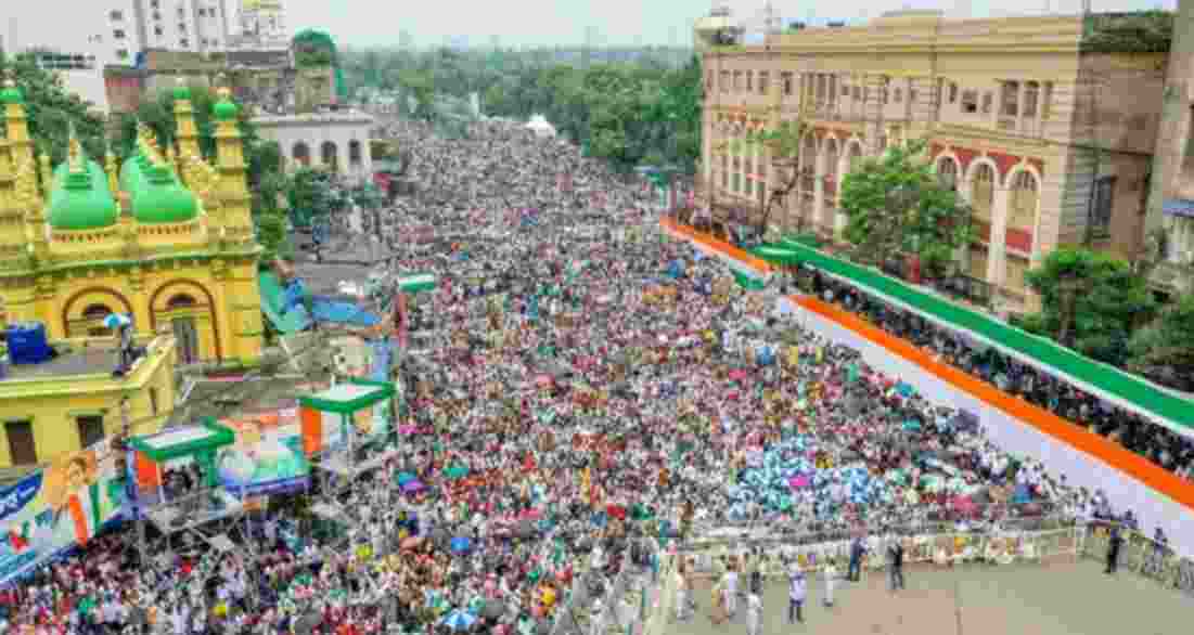 TMC split casts shadow on July 21 event; Cong finds opportunity TMC split casts shadow on July 21 event; Cong finds opportunity