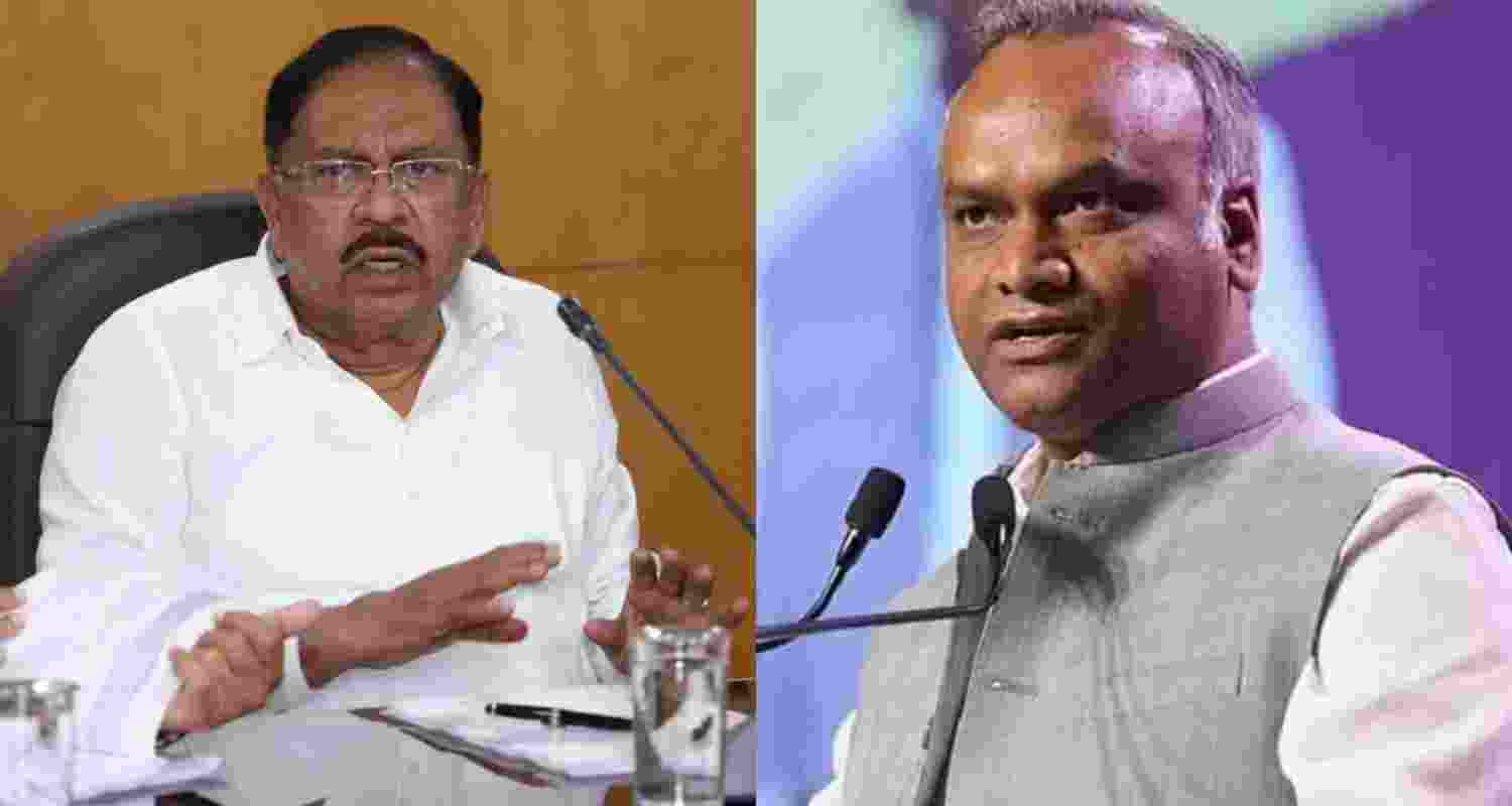 K'taka HM defends Priyank Kharge in contractor suicide case K'taka HM defends Priyank Kharge in contractor suicide case