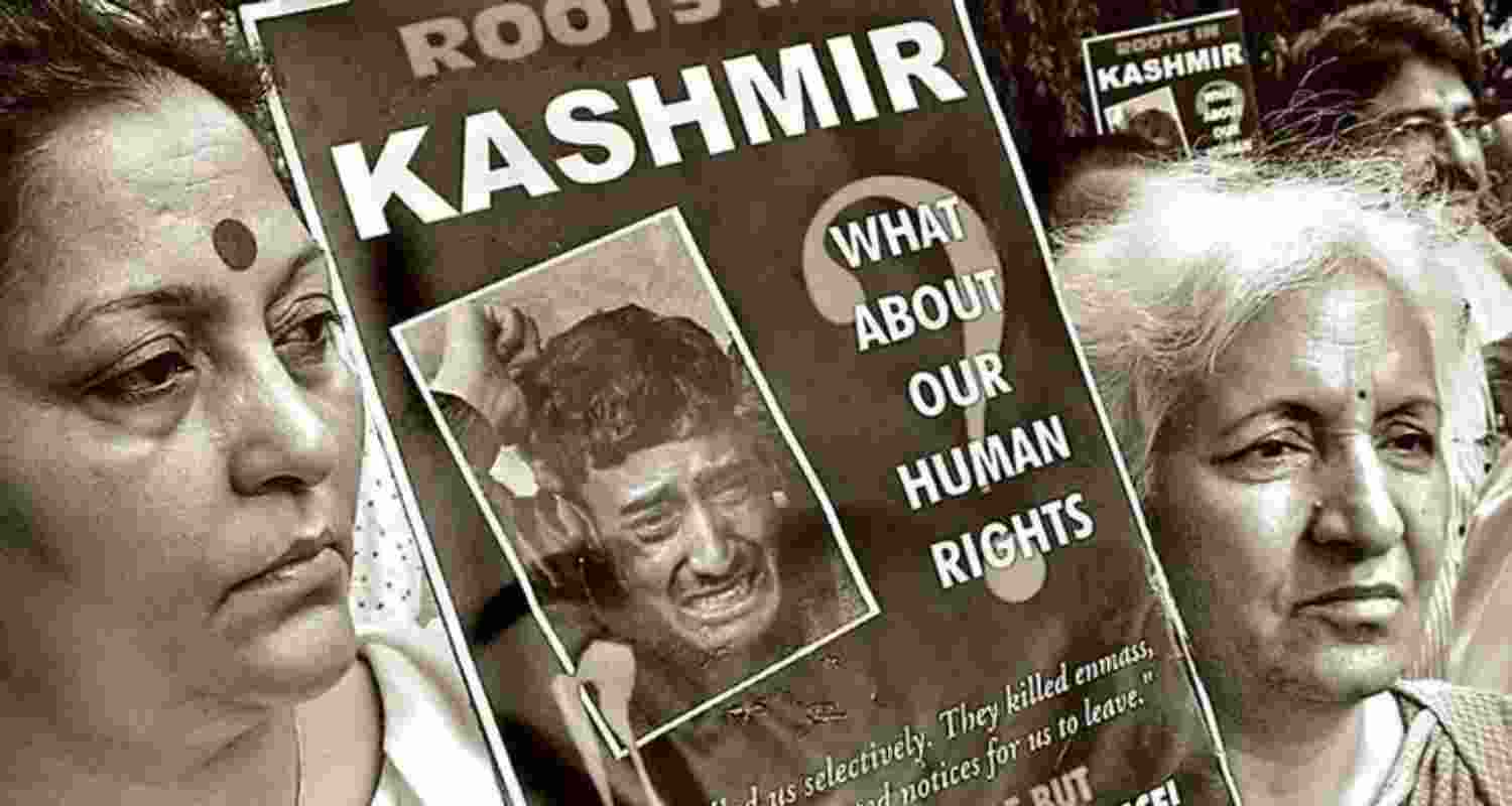 The organisers, Maha Abhiyan, seek to unite the displaced Pandit community around the goal of returning to their native homeland. The organisers, Maha Abhiyan, seek to unite the displaced Pandit community around the goal of returning to their native homeland.