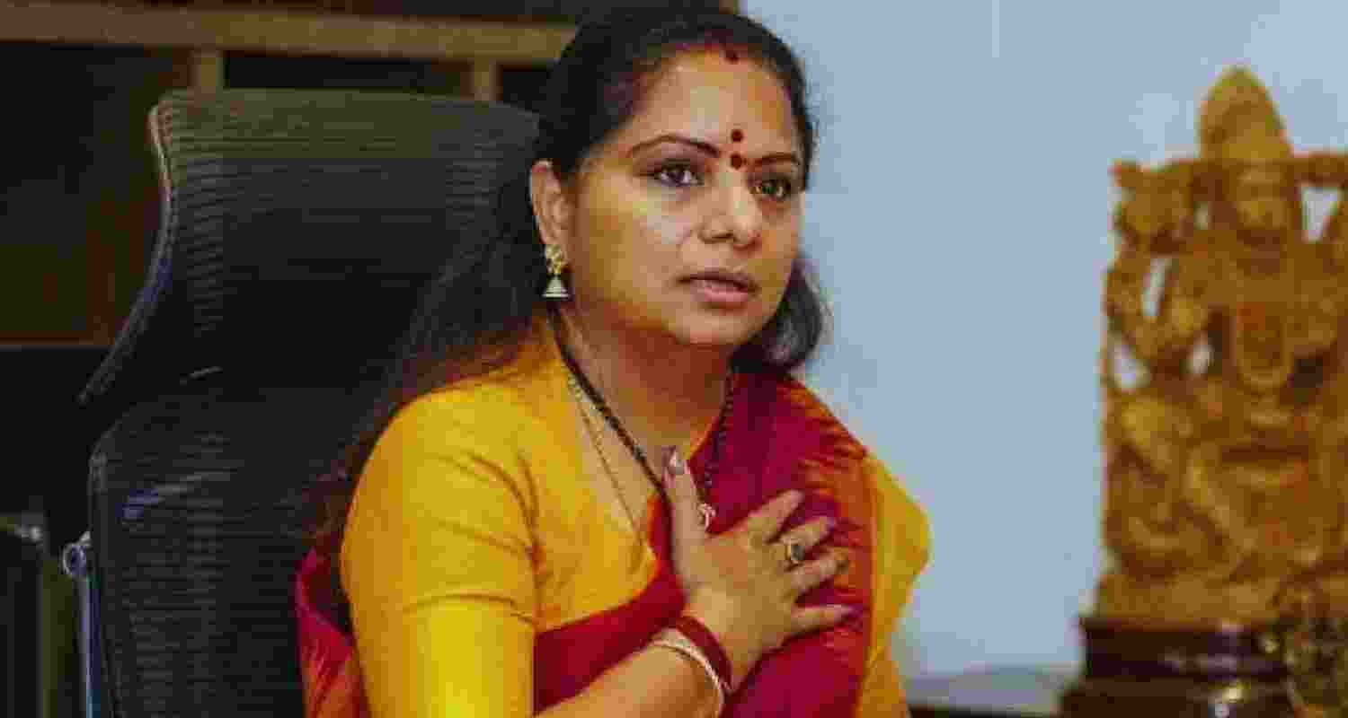 BRS leader K Kavitha. BRS leader K Kavitha.