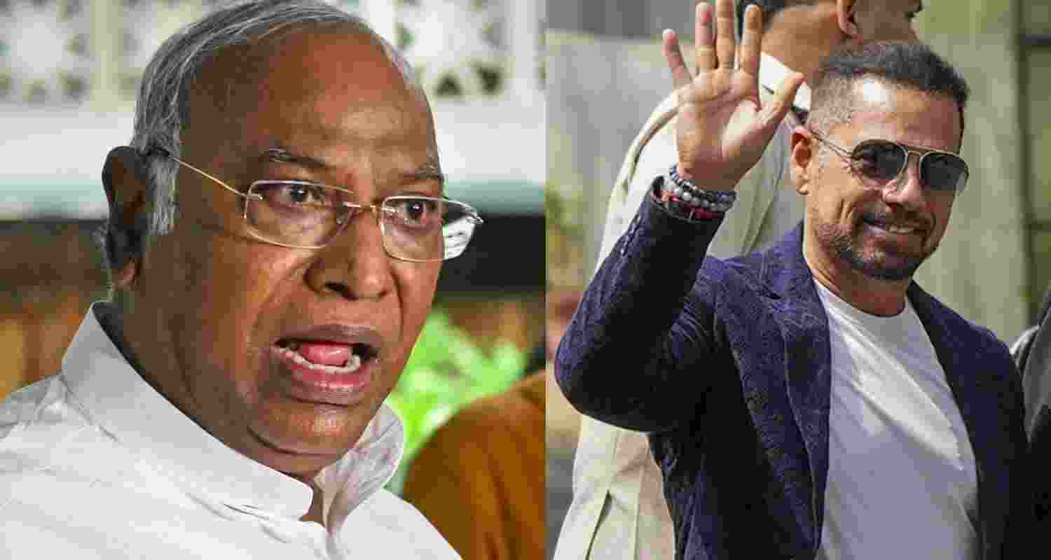 'Attempt to stain name': Cong on ED’s charge sheet against Vadra 'Attempt to stain name': Cong on ED’s charge sheet against Vadra