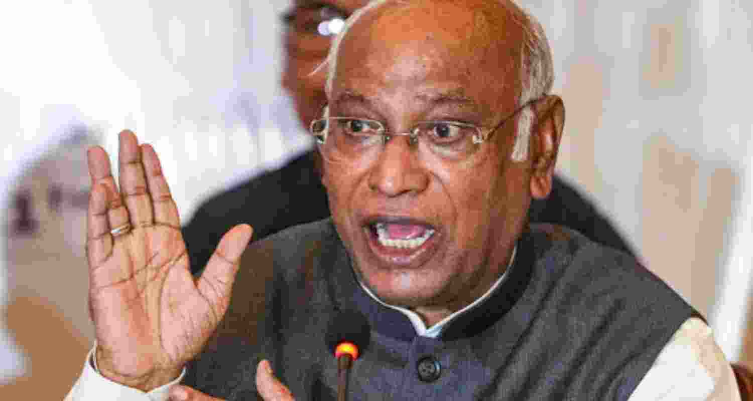 Congress leader Mallikarjun Kharge. Congress leader Mallikarjun Kharge.