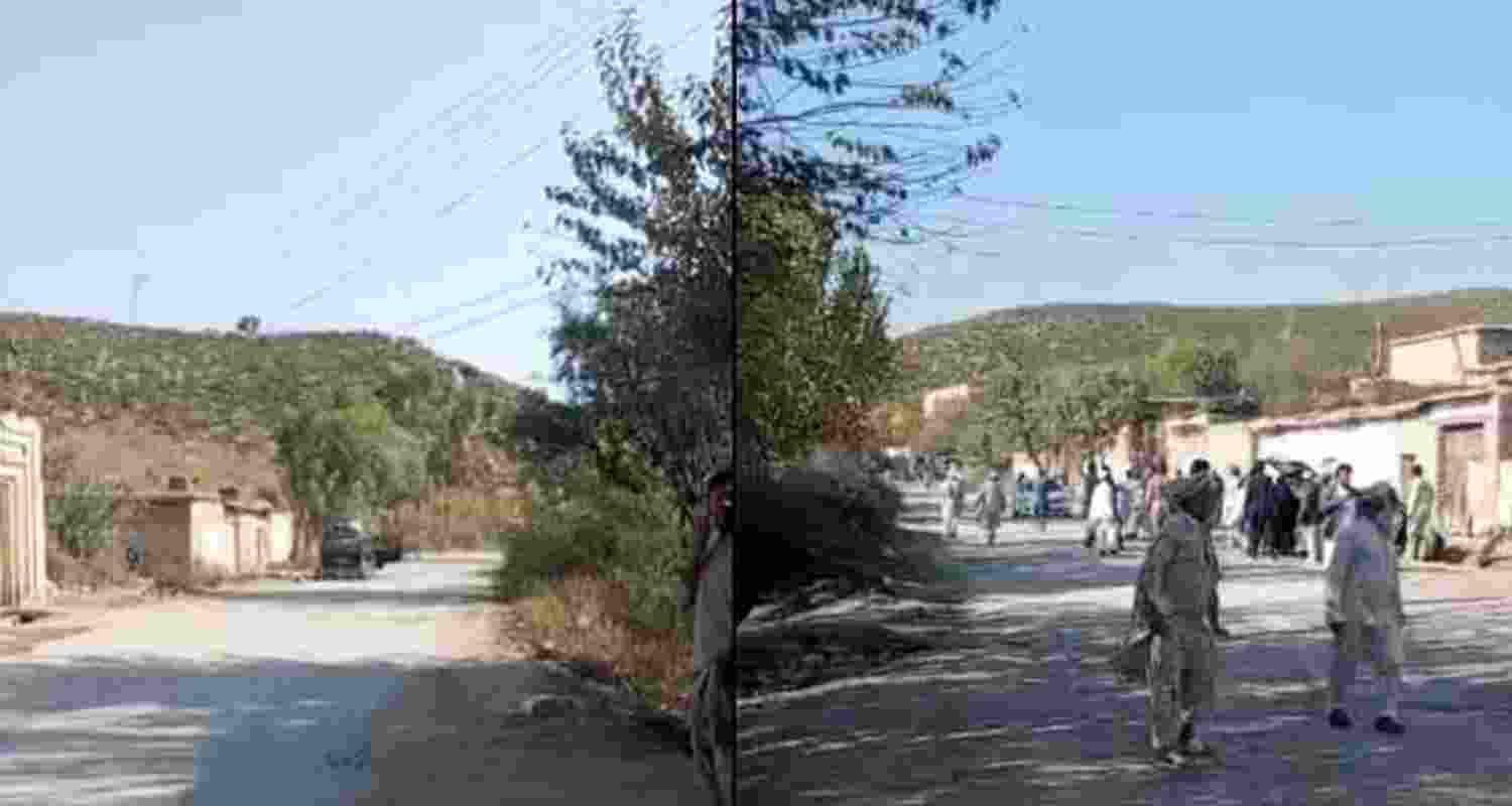 Images of people fleeing from site of the attack. Images of people fleeing from site of the attack.