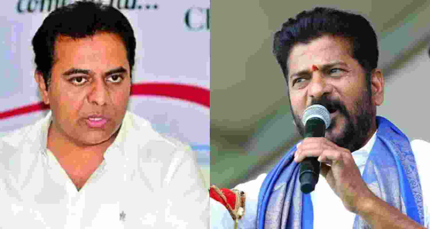 KTR slams CM Reddy for ignoring tunnel collapse rescue KTR slams CM Reddy for ignoring tunnel collapse rescue