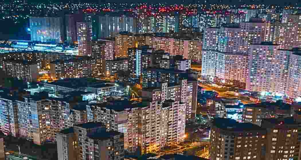 A section of Kyiv regains electricity after massive Russian missile and drone attacks. A section of Kyiv regains electricity after massive Russian missile and drone attacks.