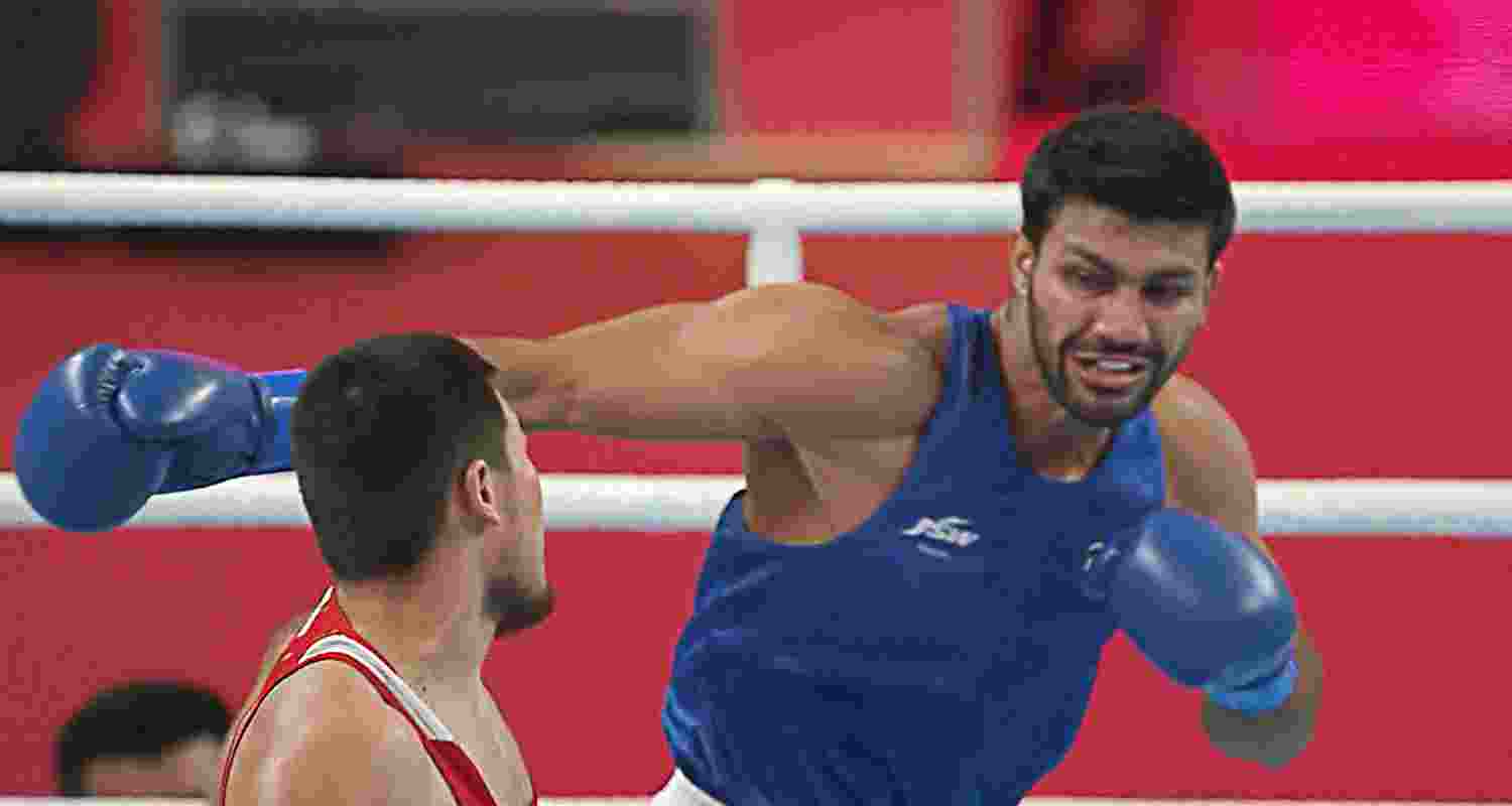Lakshya Chahar became the fourth Indian boxer to crash out in the opening round of the first World Olympic Boxing Qualifier Lakshya Chahar became the fourth Indian boxer to crash out in the opening round of the first World Olympic Boxing Qualifier