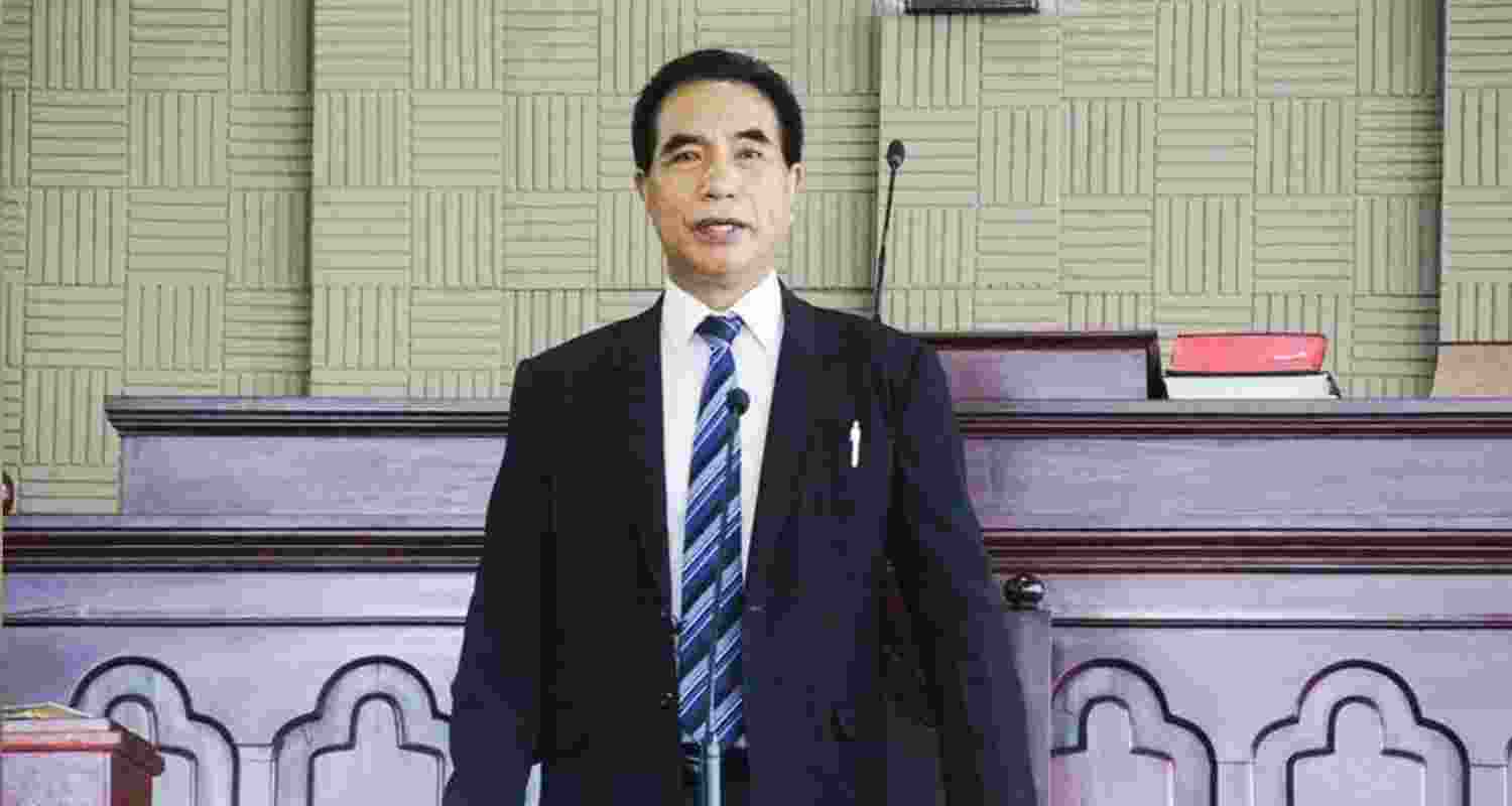 Mizoram Chief Minister Lalduhoma. Mizoram Chief Minister Lalduhoma.