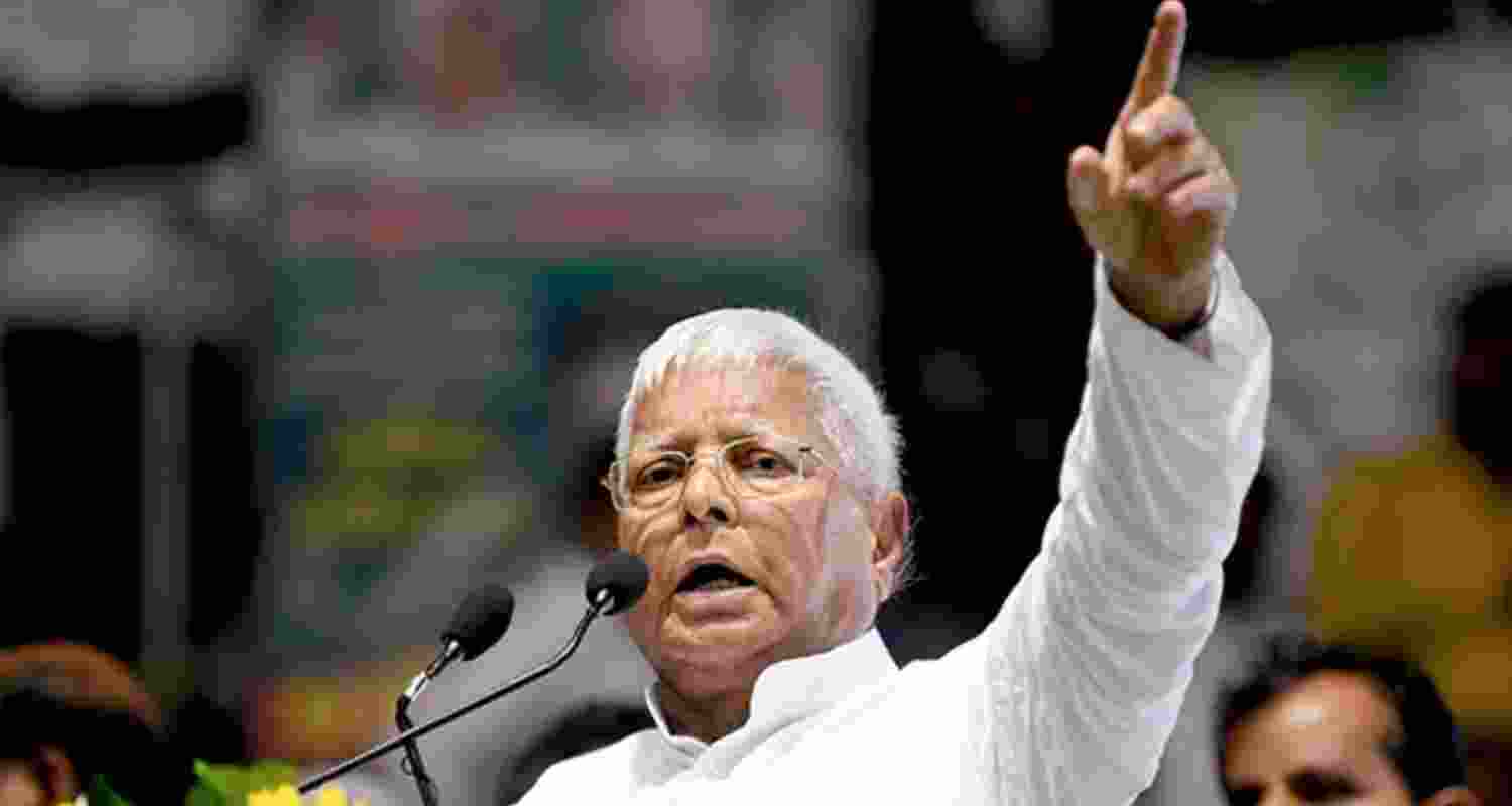 Lalu re-elected RJD president at 78 Lalu re-elected RJD president at 78