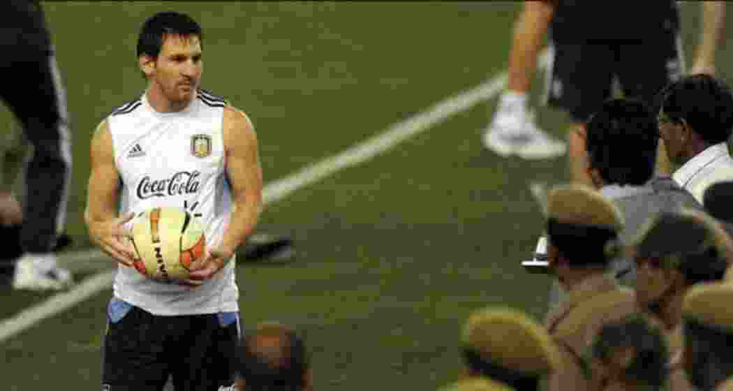 Lionel Messi takes a walk at the Salt Lake Stadium, Kolkata, during Argentina’s last visit to India in 2011. The world champions are set to return in October 2025 for an exhibition match. Lionel Messi takes a walk at the Salt Lake Stadium, Kolkata, during Argentina’s last visit to India in 2011. The world champions are set to return in October 2025 for an exhibition match.