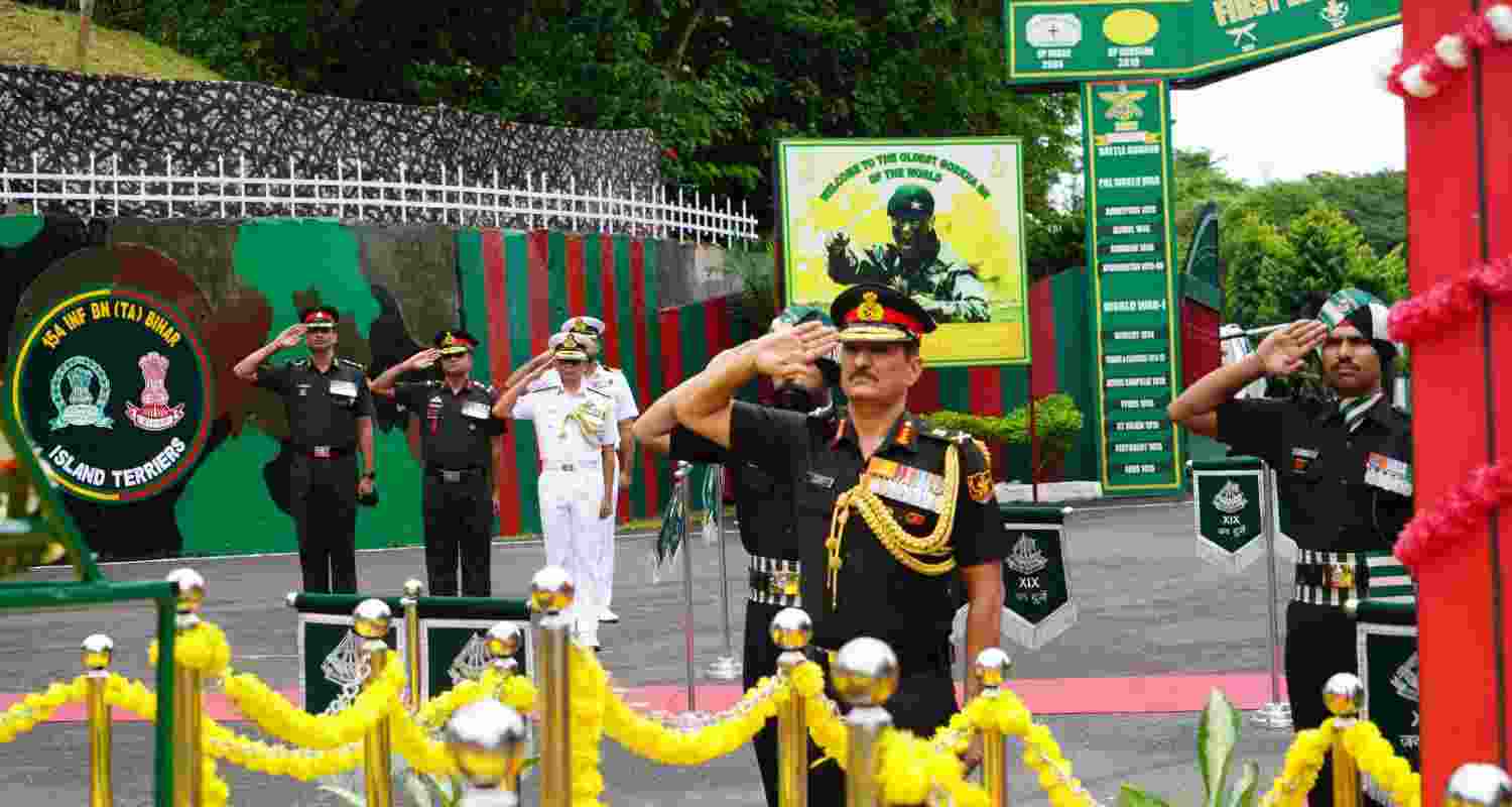 Lt Gen Rana is Andaman & Nicobar Command's new Commander-in-Chief Lt Gen Rana is Andaman & Nicobar Command's new Commander-in-Chief