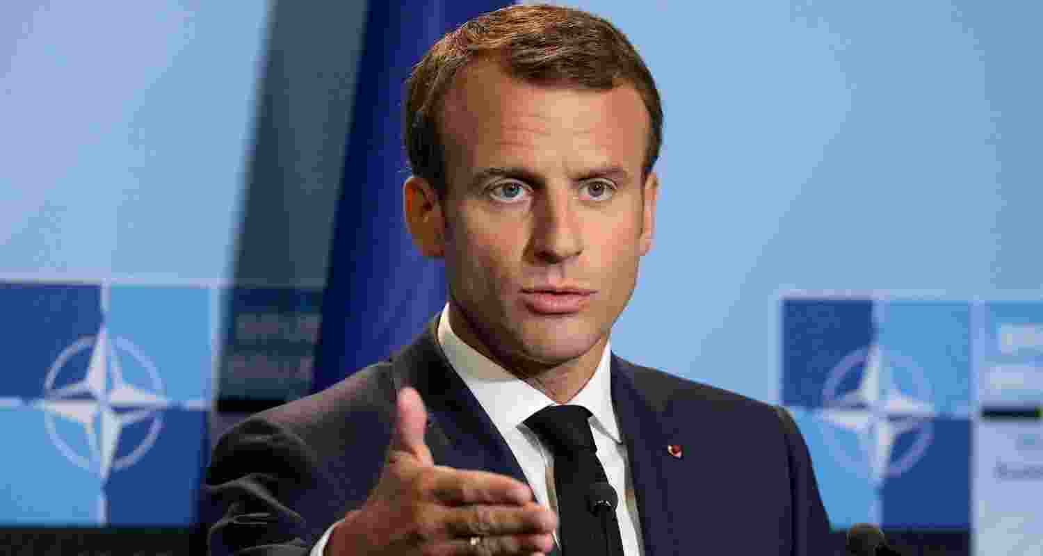 French President Emmanuel Macron. Image: X French President Emmanuel Macron. Image: X