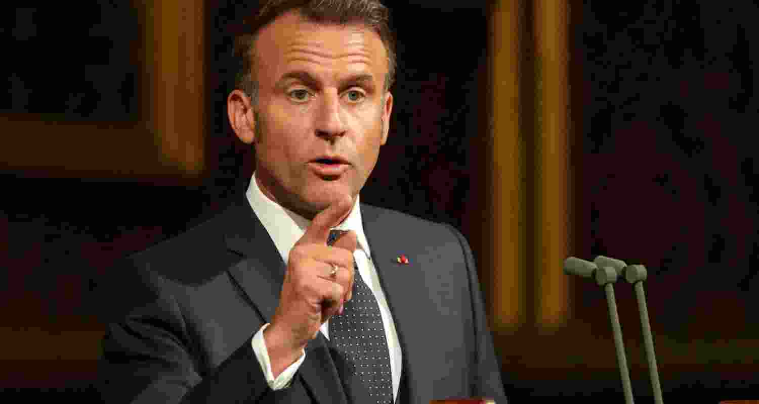 French President Emmanuel Macron. French President Emmanuel Macron.