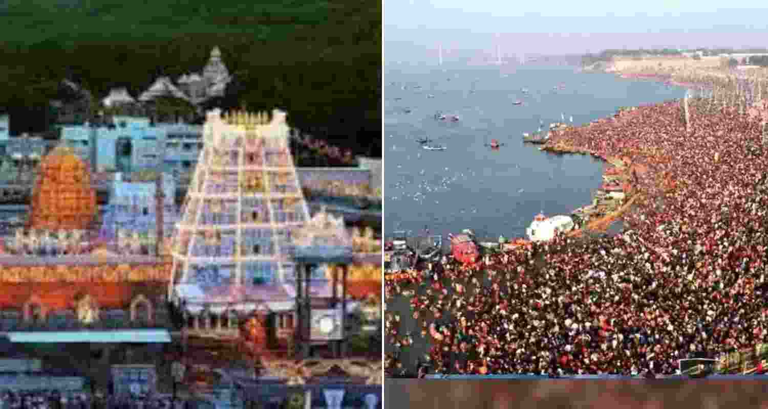 TTD to build replica of Sri Venkateswara Temple at Maha Kumbh TTD to build replica of Sri Venkateswara Temple at Maha Kumbh