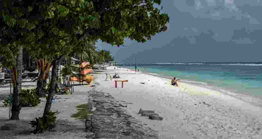 A scene from a Maldivian beach. Image for representative use. A scene from a Maldivian beach. Image for representative use.