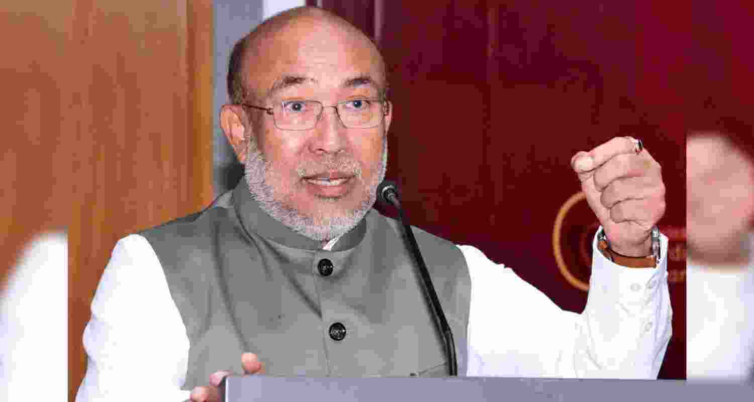 Govt committed to fence border, eradicate drugs: Manipur CM Govt committed to fence border, eradicate drugs: Manipur CM