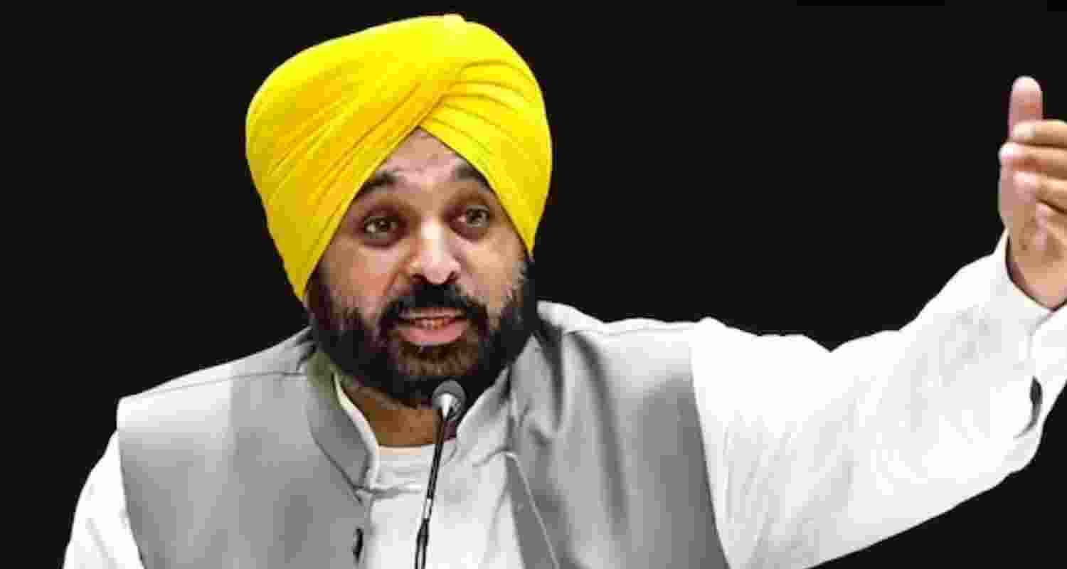 Punjab CM Bhagwant Mann. Punjab CM Bhagwant Mann.