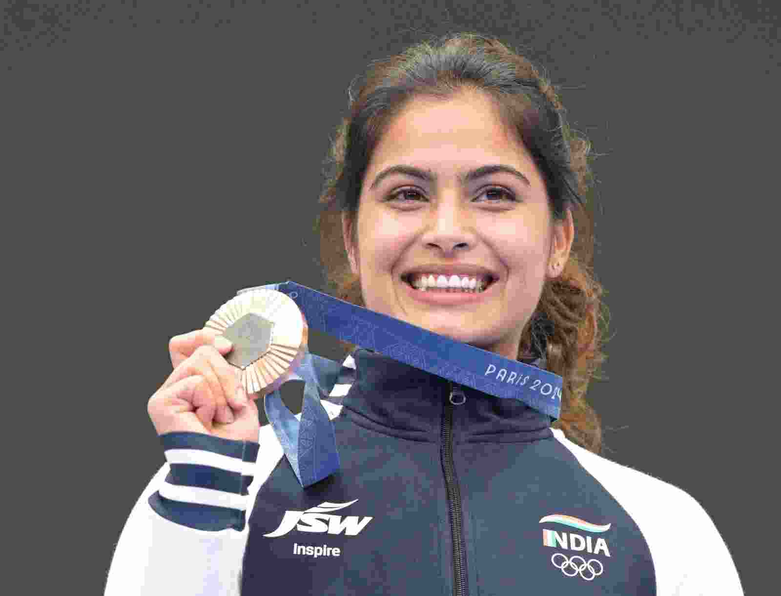 "This success is even more special as she becomes the first woman to win a medal in shooting for India. An incredible achievement!" he tweeted on X. "This success is even more special as she becomes the first woman to win a medal in shooting for India. An incredible achievement!" he tweeted on X.