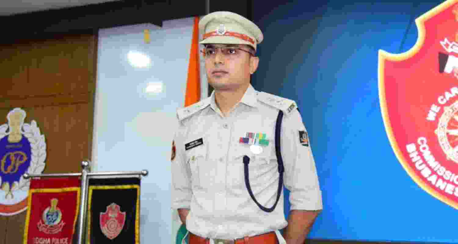 Bhubaneswar DCP Jagmohan Meena - file image. Bhubaneswar DCP Jagmohan Meena - file image.