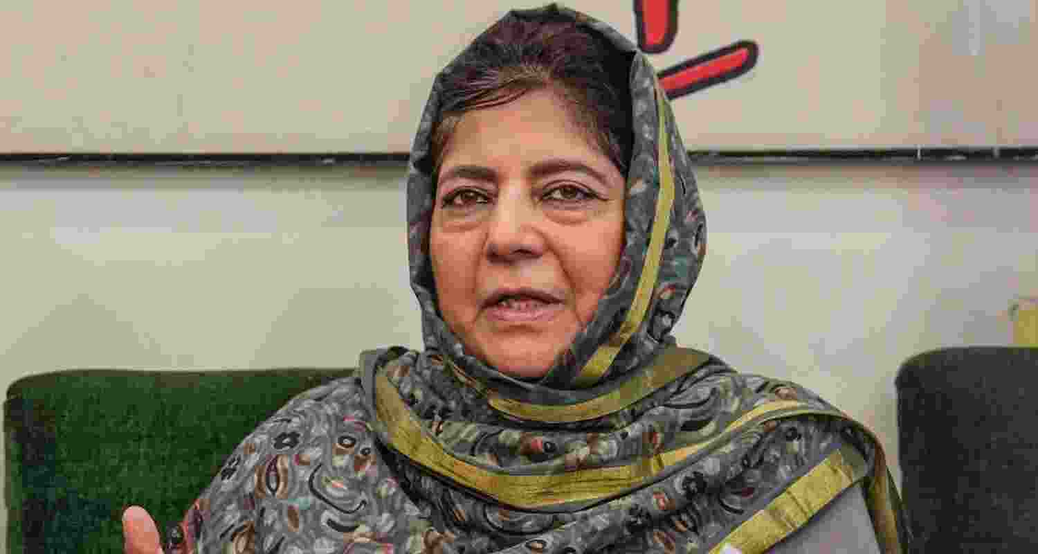 JKPDP Chief Mehbooba Mufti. File Photo. JKPDP Chief Mehbooba Mufti. File Photo.