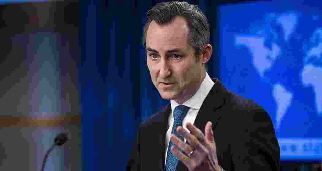 State Department spokesperson Matthew Miller. State Department spokesperson Matthew Miller.