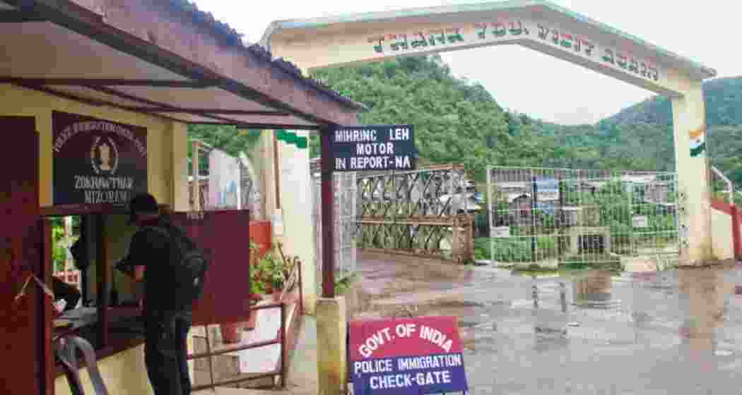 An ILP check post in Mizoram, where foreigners must now seek prior approval following the reimposition of the Protected Area Regime. An ILP check post in Mizoram, where foreigners must now seek prior approval following the reimposition of the Protected Area Regime.