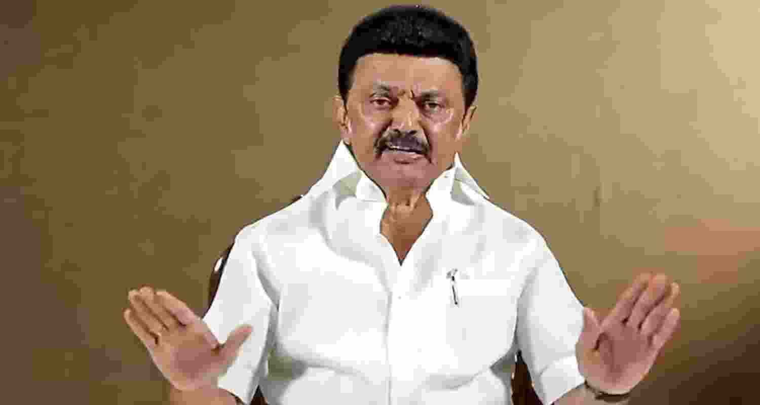 Tamil Nadu Chief Minister MK Stalin - file image. Tamil Nadu Chief Minister MK Stalin - file image.