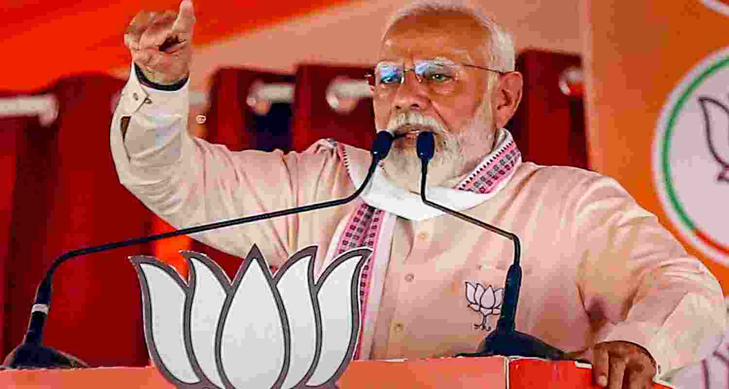 Prime Minister Narendra Modi made the remarks while addressing a public meeting in Malda on Friday. (Photo: PTI) Prime Minister Narendra Modi made the remarks while addressing a public meeting in Malda on Friday. (Photo: PTI)