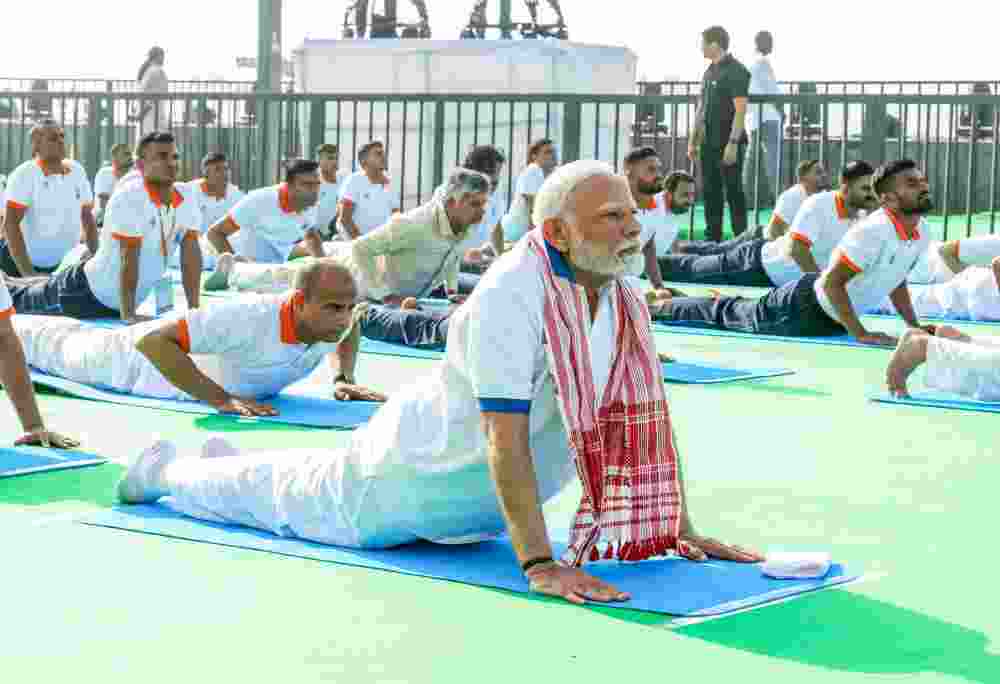 PM Modi to lead IYD 2026 celebrations from Kolkata Red Road PM Modi to lead IYD 2026 celebrations from Kolkata Red Road