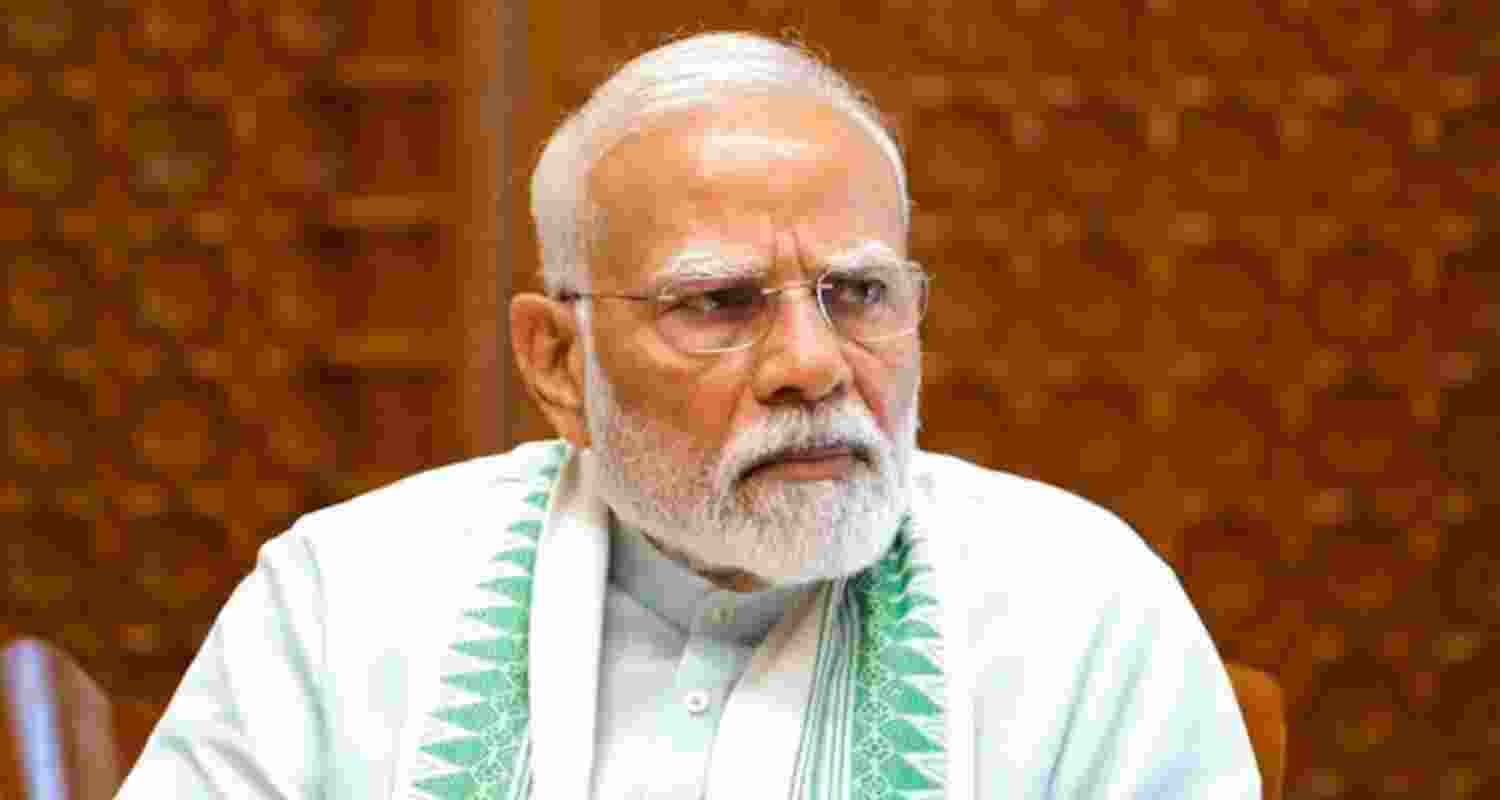 A file photo of Prime Minister Narendra Modi. A file photo of Prime Minister Narendra Modi.