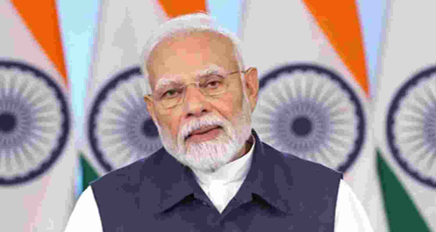 Prime Minister Narendra Modi addressing 124th episode of Mann Ki Baat. Prime Minister Narendra Modi addressing 124th episode of Mann Ki Baat.