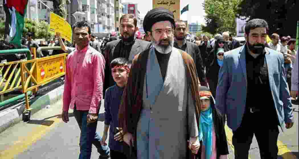 Mojtaba Khamenei, the second son of Iran’s late Supreme Leader Ayatollah Ali Khamenei. Mojtaba Khamenei, the second son of Iran’s late Supreme Leader Ayatollah Ali Khamenei.